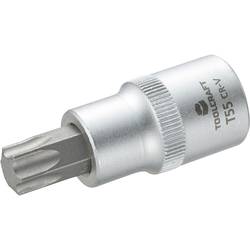 Násada nástrčného klíče s T profilem T25, Toolcraft, 12,5 mm (1/2"), T55