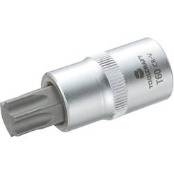 Násada nástrčného klíče s T profilem T25, Toolcraft, 12,5 mm (1/2"), T60