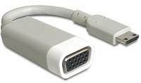 Delock 65471 HDMI / VGA adaptér [1x mini HDMI zástrčka C - 1x VGA zásuvka] bílá 15.00 cm-2