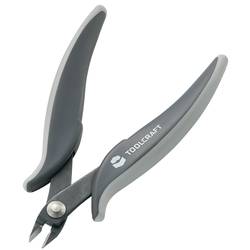 Boční štípací kleště pro elektroniku a jemnou mechaniku TOOLCRAFT 816744, 128 mm