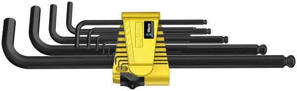 Wera 950 PKL/13 SZ N inbus sada klíčů  0.05 palec, 1/16 palec, 5/64 palec, 3/32 palec, 7/64 palec, 1/8 palec, 9/64 palec, 5/32 palec, 3/16 palec, 7/32 palec, 1/4 palec, 5/16 palec, 3/8 palec  13dílná