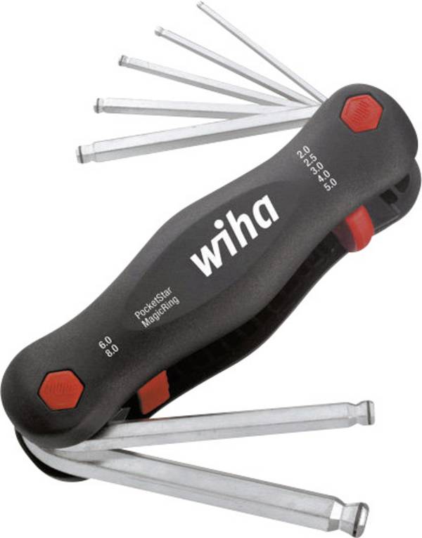 Wiha 369R P7 inbus sada klíčů 2 mm, 2.5 mm, 3 mm, 4 mm, 5 mm, 6 mm, 8 mm   7dílná