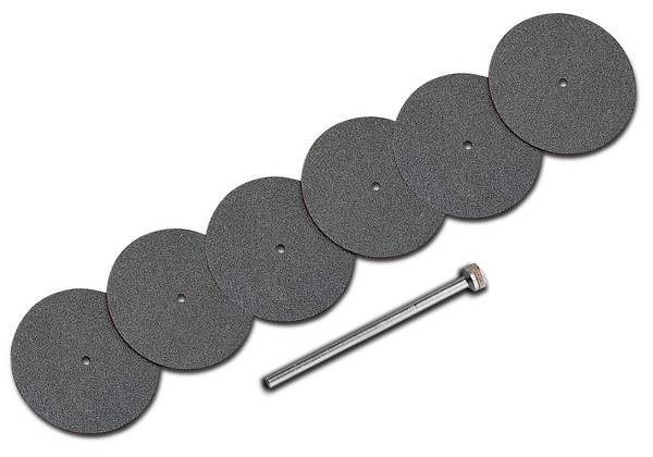 Donau Elektronik 1632 řezný kotouč rovný 22 mm 6 ks kov