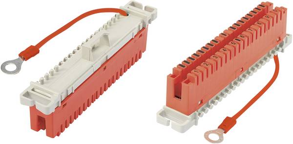 TRU COMPONENTS TC-6282424 LSA Plus 2   červená Množství: 1 ks