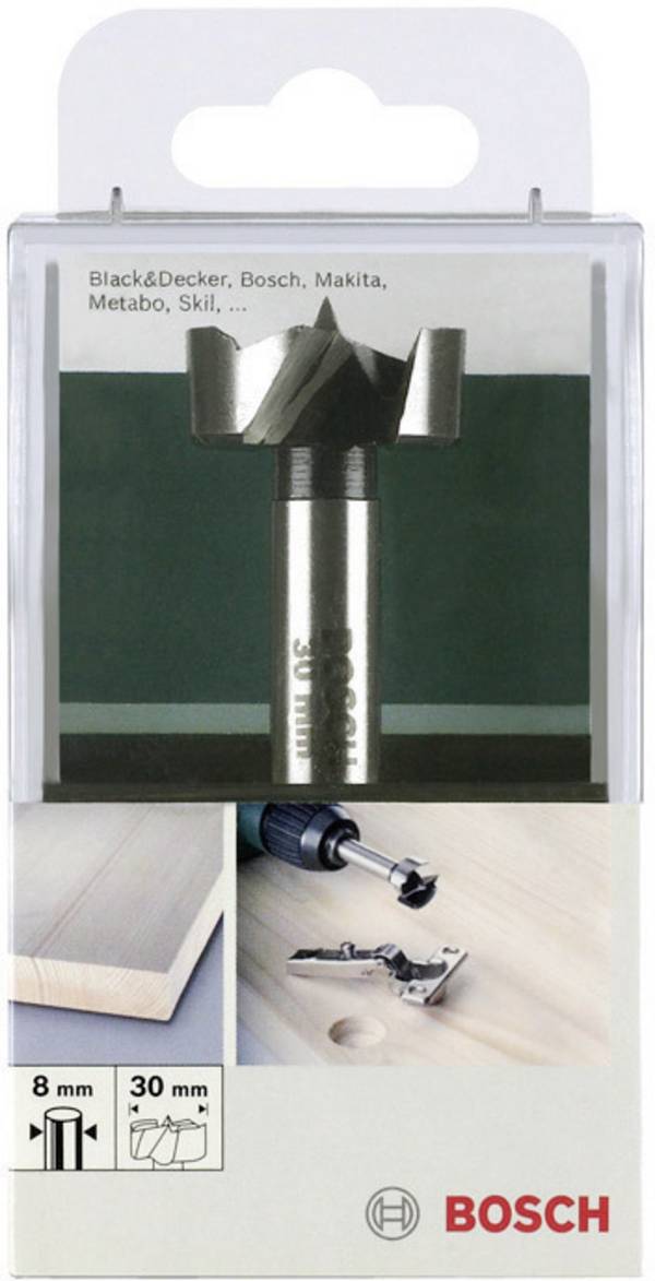 Bosch Accessories 2609255286 Foersterův vrták, čelní fréza 20 mm Celková délka 90 mm válcová stopka 1 ks