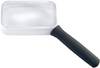 Eschenbach 2668950 ruční lupa zvětšení: 2.7 x, Velikost objektivu: (d x š) 90 mm x 50 mm, černá