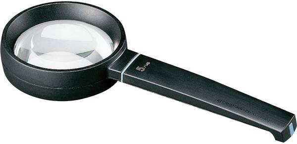 Eschenbach 265560 ruční lupa  zvětšení: 5 x, Velikost objektivu: (Ø) 58 mm, černá