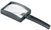 Eschenbach 2655175 ruční lupa zvětšení: 2.8 x, Velikost objektivu: (d x š) 100 mm x 75 mm, černá