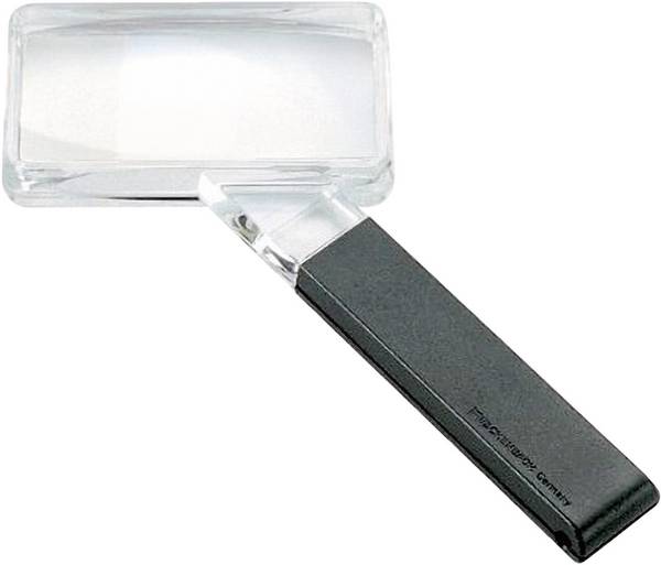 Eschenbach 2642840 ruční lupa  zvětšení: 2.25 x, Velikost objektivu: (d x š) 80 mm x 40 mm
