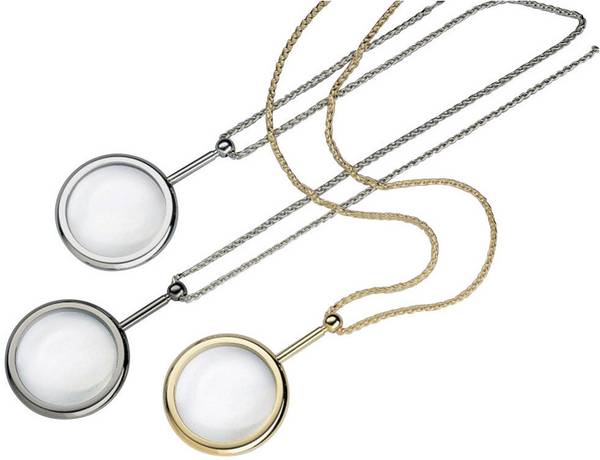 Eschenbach 21361 okrasná lupa  zvětšení: 3.5 x, Velikost objektivu: (Ø) 40 mm, zlatá