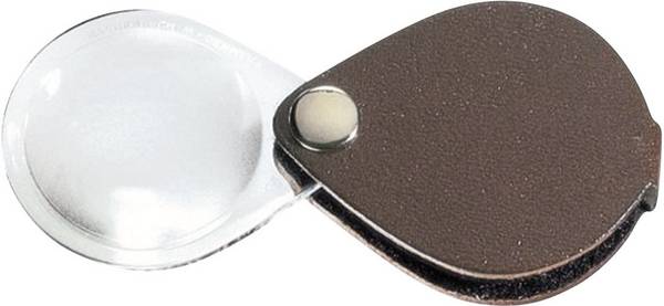 Eschenbach 1740460 lupa s koženým prvkem  zvětšení: 3.5 x, Velikost objektivu: (Ø) 60 mm, hnědá