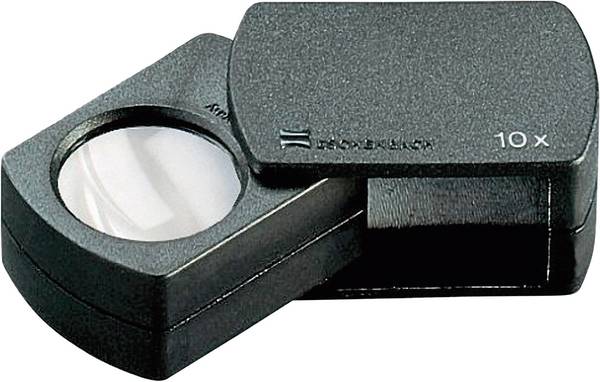 Eschenbach 110910 kapesní lupa zvětšení: 10 x, Velikost objektivu: (Ø) 23 mm, černá