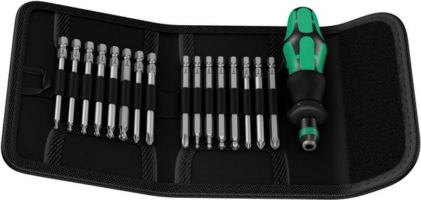 Wera KK 60 KK 05059294001 sada bitů, 1/4" (6,3 mm)