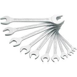 Sada kľúčov s dvojitým otvorom, 10 kusov Hazet 450N/10, 6 x 7 - 27 x 32 mm
