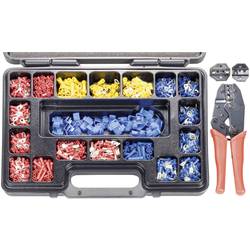 Souprava krimpovacích kleští Toolcraft 820927, včetně 1003 ks součástí