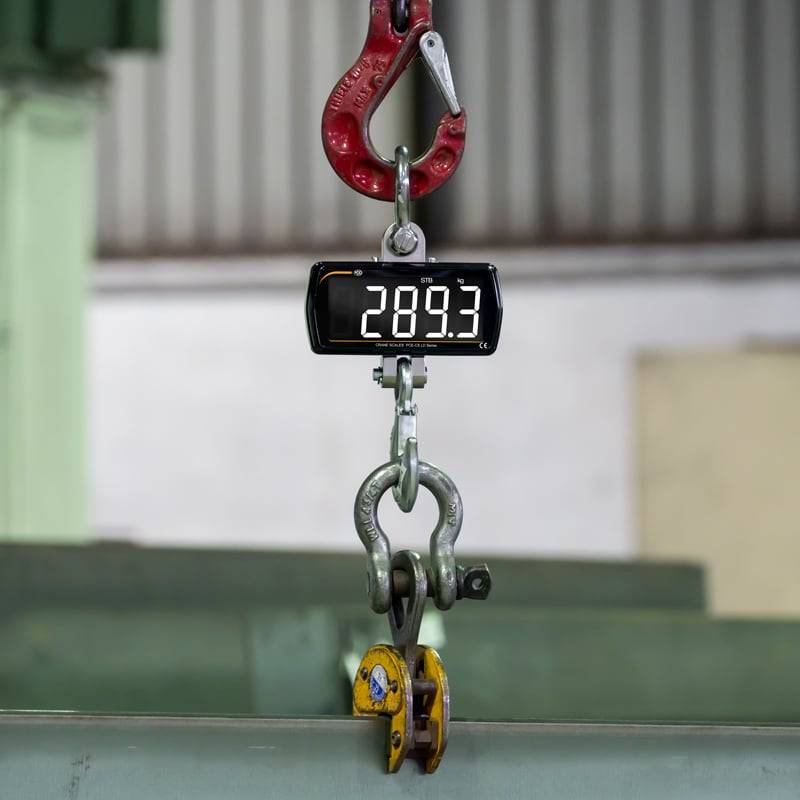 PCE Instruments PCE-CS 500LD jeřábová váha PCE-CS 500LD Max. váživost 500 kg na baterii černá-5