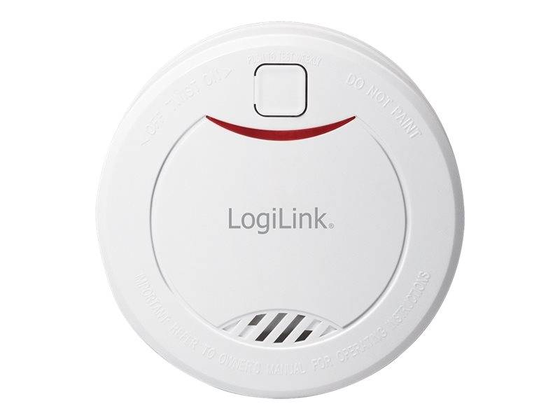 LogiLink SC0010 LogiLink Smoke Detector with VdS Approval - Rauchmelder audio adaptér bílá-5