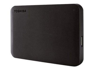 Toshiba Canvio Ready, Canvio Ready, 2 TB, externí HDD 6,35 cm (2,5"), USB 3.2 (Gen 1x1) , černá, HDTP320EK3AA-2