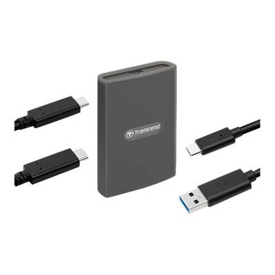   Transcend  RDE2  externí čtečka paměťových karet    USB 3.2 (Gen 2) , SD  šedá