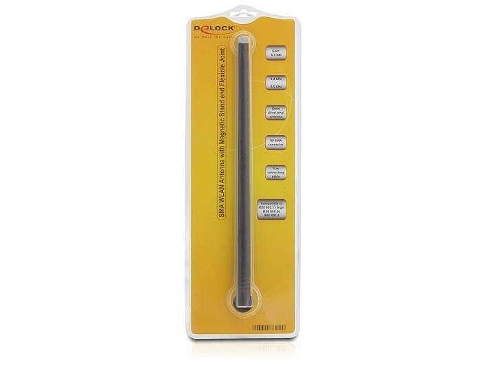 Delock 88410 88410 Wi-Fi tyčová anténa 6.5 dB 2.4 GHz-4