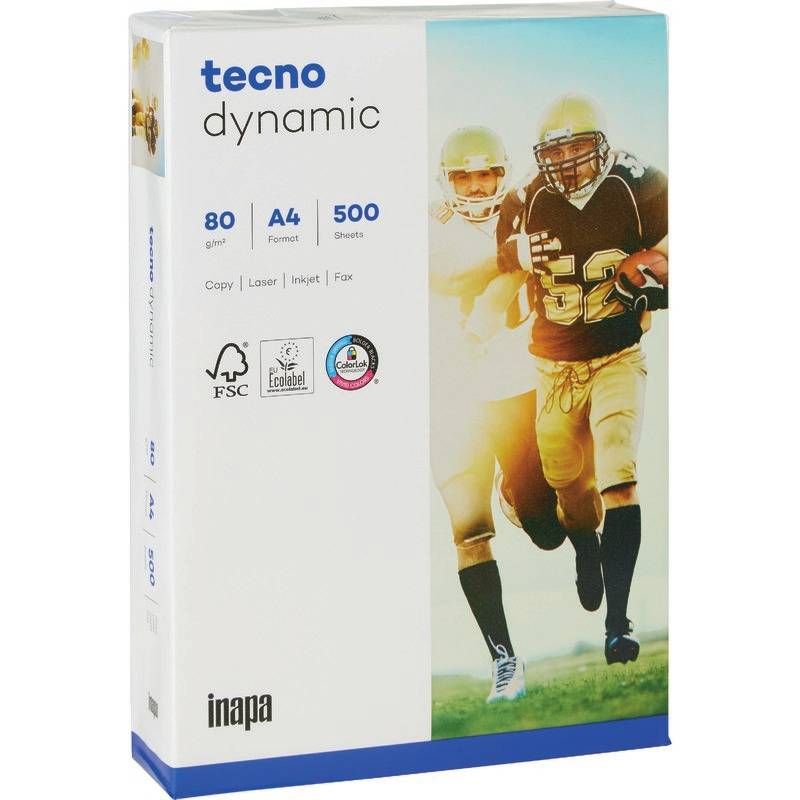 Inapa Deutschland inapa tecno Dynamic DIN A4 80g/m² 2100011483 univerzální kopírovací papír A4 80 g/m² 500 listů super b-2
