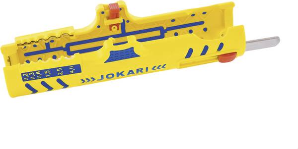 Jokari 30155 SECURA NO. 15  odizolovací nástroj Vhodné pro odizolovací kleště Kulaté kabely  8 do 13 mm 0.2 do 4 mm²  Vhodné pro značku (kleště) JOKARI