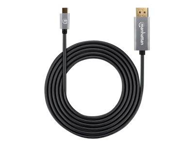 Manhattan USB kabel DisplayPort 1.4 USB-C ® zástrčka 2 m vícebarevná 8K UHD 354844-1