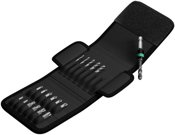 Wera 05104652001 848/851/867/19 HSS sada spirálových vrtáku do kovu 19dílná 3 mm, 4 mm, 4.2 mm, 5 mm, 6 mm, 8 mm vysoce pevné 1/4" (6,3 mm) 1 sada