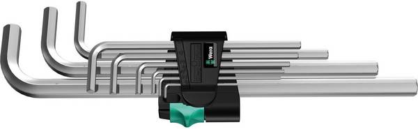 Wera 950 L/9 SM N inbus sada klíčů 1.5 mm, 2 mm, 2.5 mm, 3 mm, 4 mm, 5 mm, 6 mm, 8 mm, 10 mm   9dílná