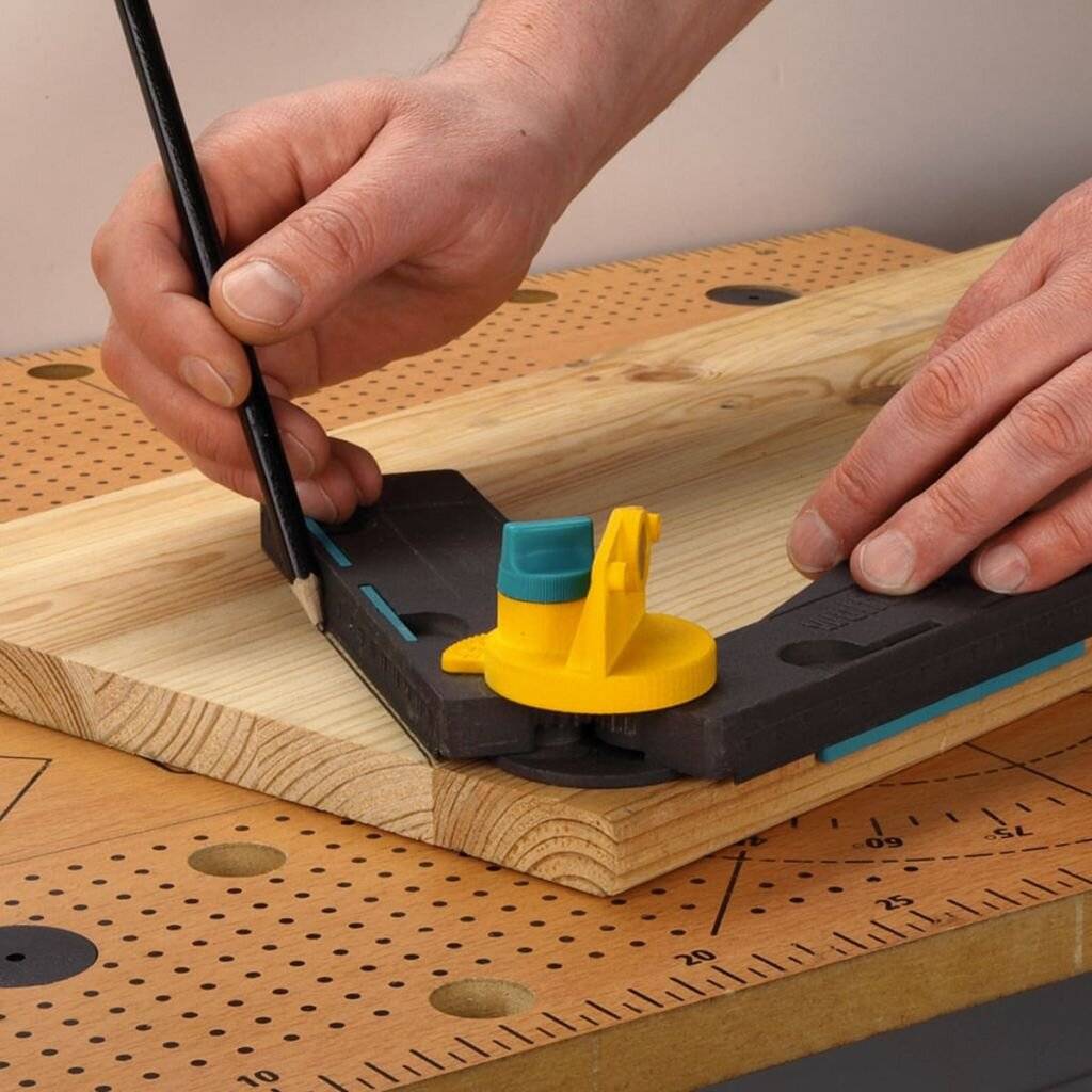 Wolfcraft 6921000 nastavitelný úhloměr 180 °-2