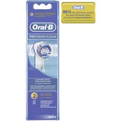Vyměnitelné nástavce pro elektrické kartáčky Oral-B Precision Clean 2 ks bílá