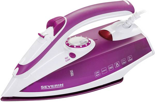 Severin BA 3243 nástavec na oblečení pro parní žehličku bílá, růžová 2400 W