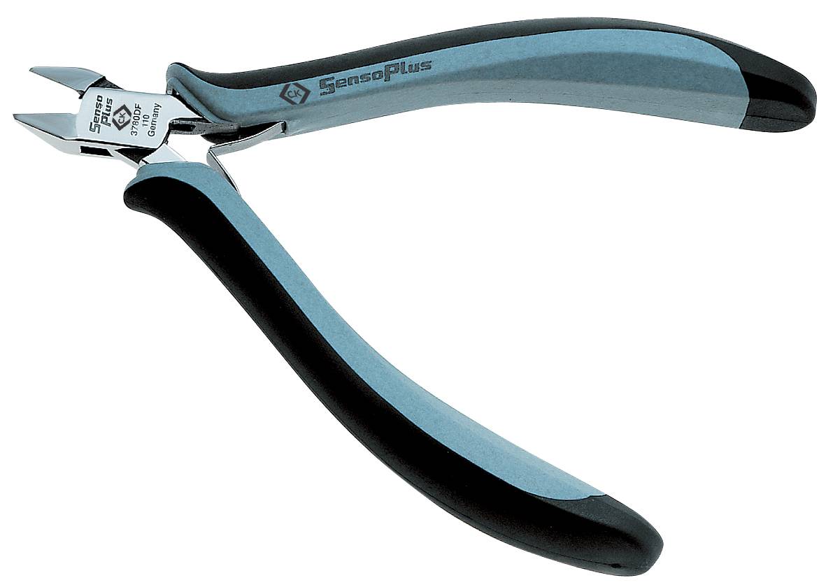 C.K T3780DF 110 ESD boční štípací kleště s fazetou 120 mm-0