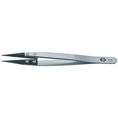 C.K T2390 montážní pinzeta, 249CF, špičatá, jemná, 130 mm