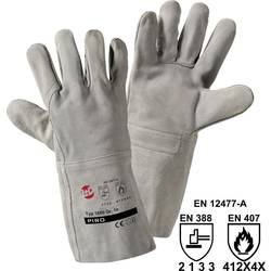 Svářečské rukavice worky Split 1800, Useň z hovězinové štípenky, velikost rukavic: 10, XL