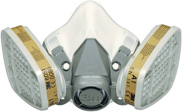 3M 6051 Plynový a kombinovaný filtr 6051 Třída filtrace/Ochranné stupně: A1 4 pár