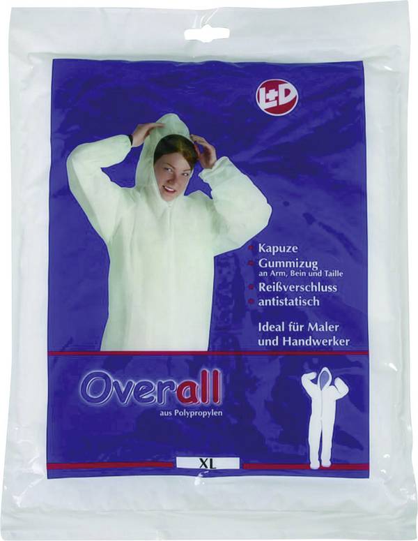 Leipold Doehle 2514-XL  Overall PP vel. Oblečení: XL     bílá