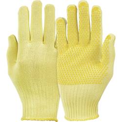 Rukavice K-MEX® N KCL 934 Para-Aramidové vlákno s PVC-nopky