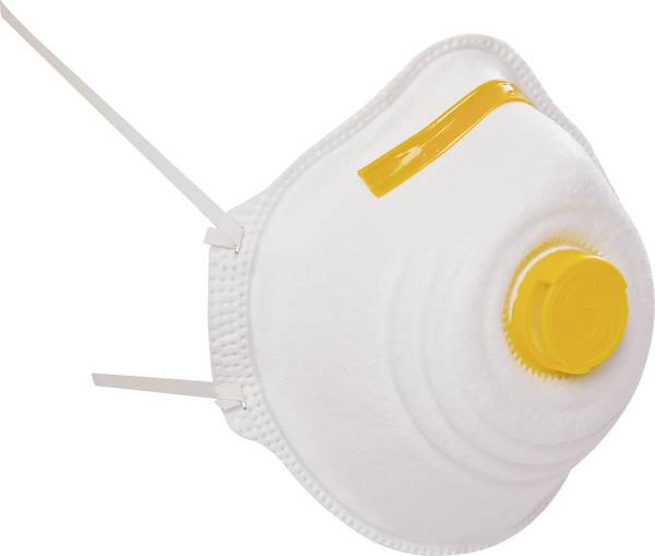 Ekastu  411 381 respirátor proti jemnému prachu, s ventilem FFP1 12 ks EN 149:2009 DIN 149:2009