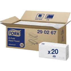 Papírové utěrky, skládané TORK Advanced 290267, 20 balení à 84 utěrek