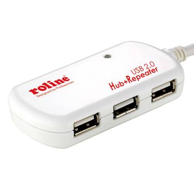 Roline   USB 2.0 hub  bílá