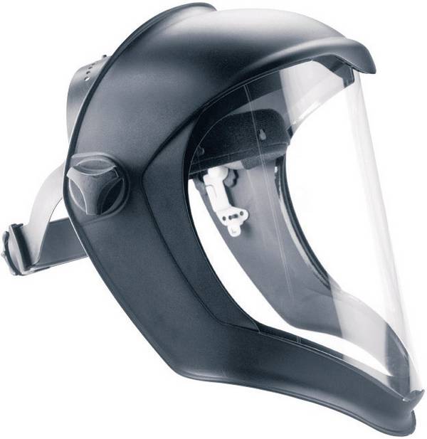 Honeywell Bionic 1011624 pracovní ochranný štít   černá, transparentní EN 166, EN 169, EN 170 DIN 166, DIN 169, DIN 170