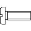 Šrouby s válcovou hlavou Toolcraft, M2, 20 mm, DIN 84, pozinkovaná ocel, 100 ks