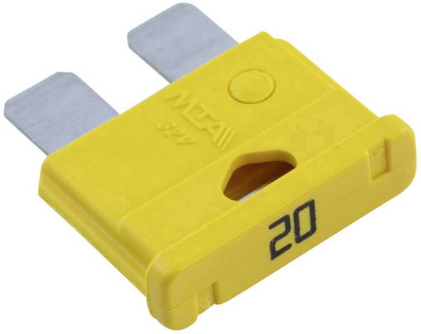 MTA Automotive340031 Plochá pojistka, 12 V, 24 V, 32 V, 20 A, 1 ks