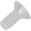 Šroub se zápustnou čočkovou hlavou TOOLCRAFT 839986, N/A, M2.5, 20 mm, plast, polyamid, 10 ks