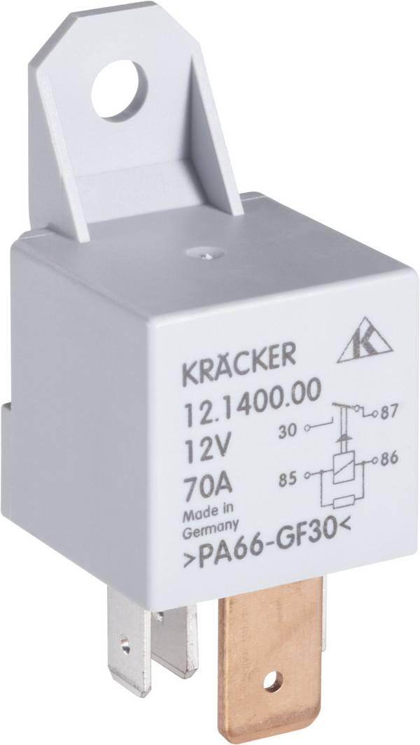 Kräcker 12.1400.00 12.1400.00 relé motorového vozidla , 70 A