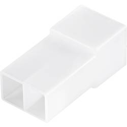 Konektor, 6,3 mm, 1 - 2,5 mm², 2pólové, transparentní