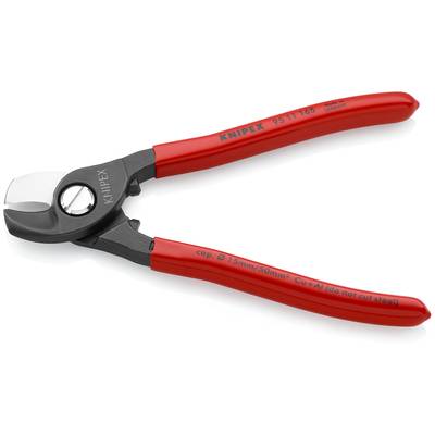 Knipex 95 11 165 95 11 165 kabelové nůžky Vhodné pro (odizolační technika) hliníkový a měděný kabel, jedno- a vícežilový