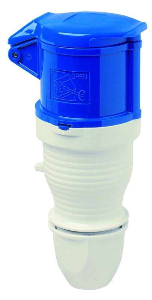 Walther Werke 330306 330306 CEE propojka, 32 A, 3pólový, 230 V, 1 ks-1