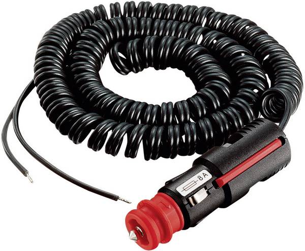 ProCar Prodlužovací kabel Kroucený kabel s bezpečnostním univerzálním konektorem